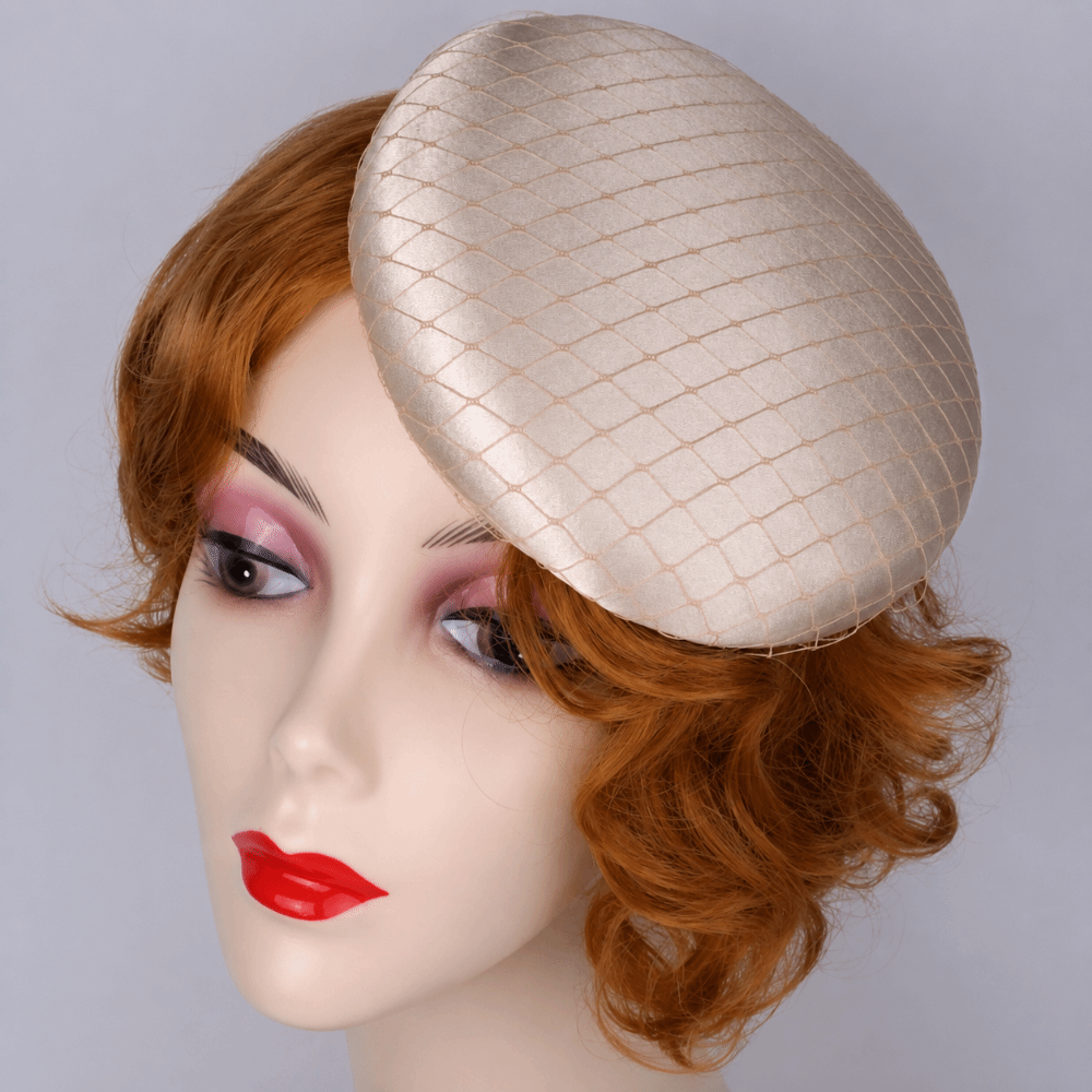 Women'S Accessories In The 1920S - Base para Fascinator de Cor Sólida