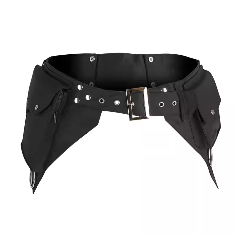 Women Accessories Pack - Bolsa de cintura punk medieval feminina
