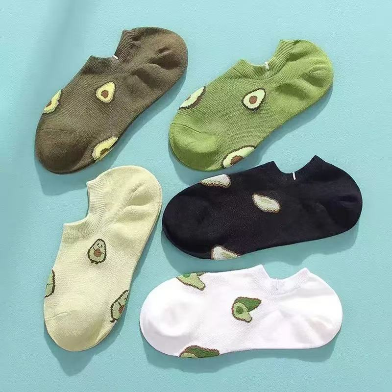 Women'S Ankle Accessories - 5 Pares de Meias de Cano