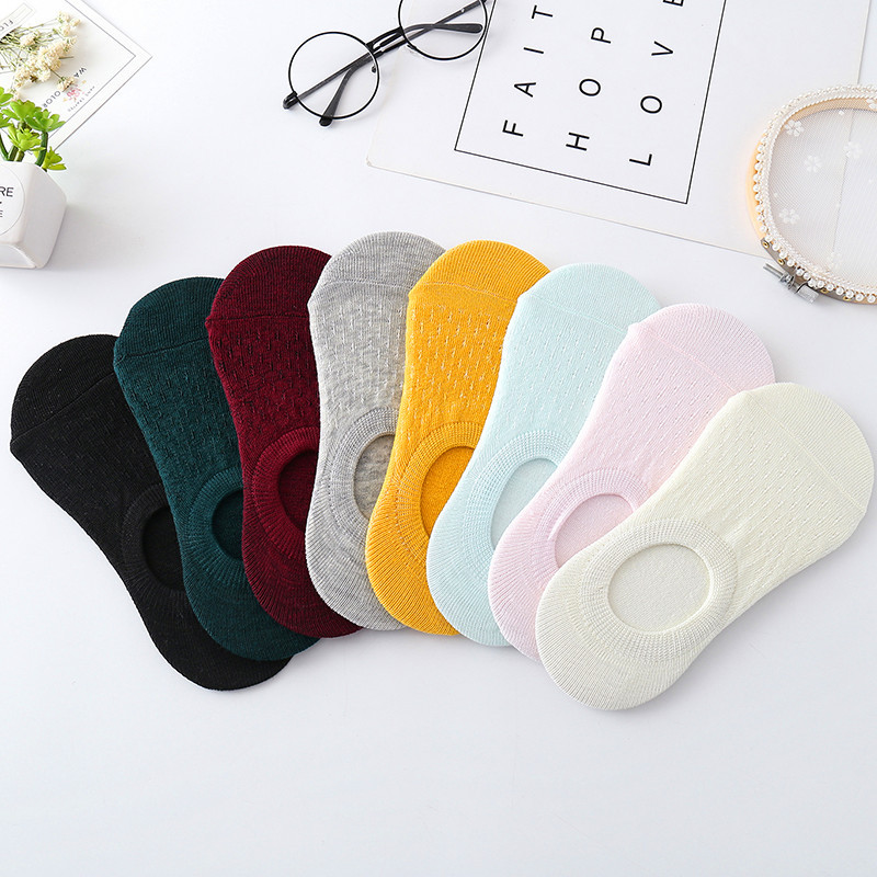 Women'S Ankle Accessories - 10 peças 5 pares feminino meias