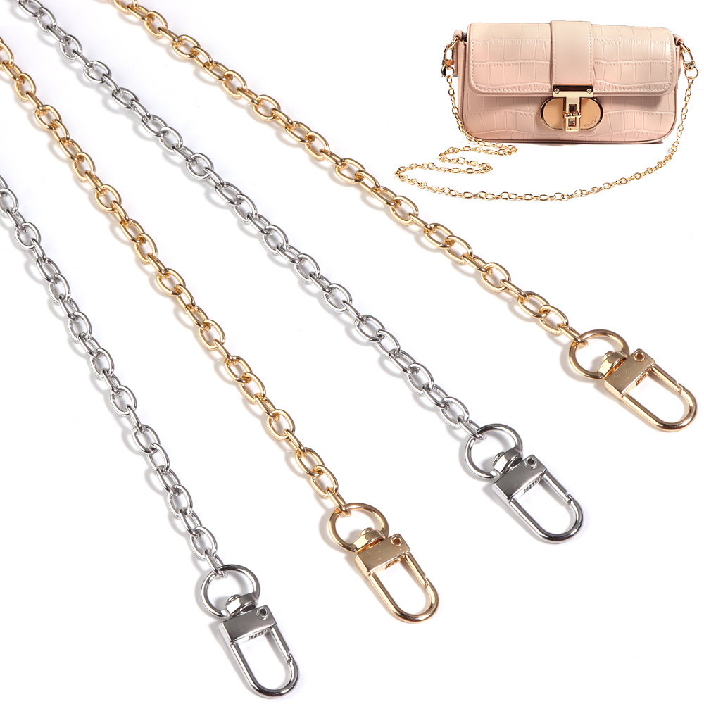 Women Accessories Pack - 20/40/80/120cm metal alumínio saco corrente cinto