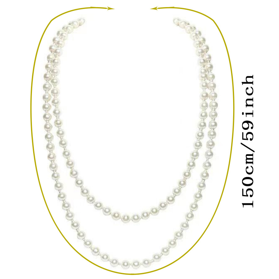 Women'S Accessories In The 1920S - Vestido de coquetel feminino com colar