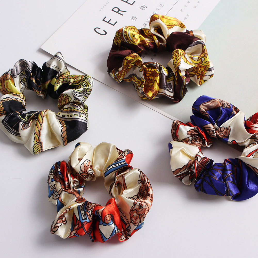 Women Accessories Sale - Elástico de cabelo com estampa floral,