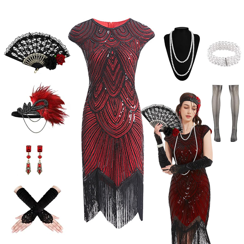 Women'S Accessories In The 1920S - Vestidos femininos dos anos 1920, vestido