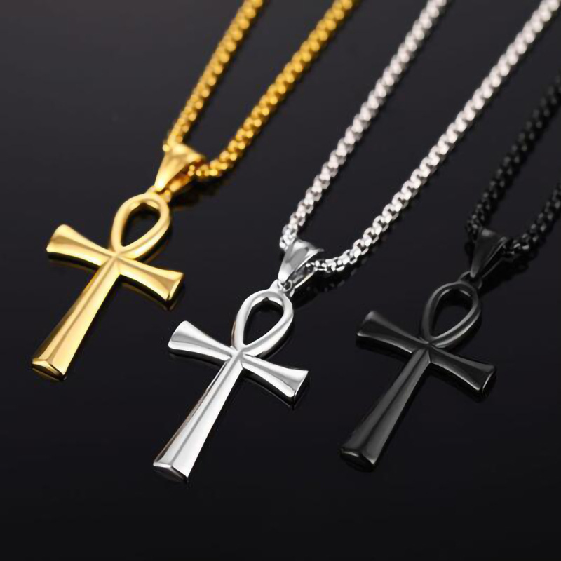 Colar egípcio ankh de aço inox - Women'S Egyptian Accessories avaliação e preço