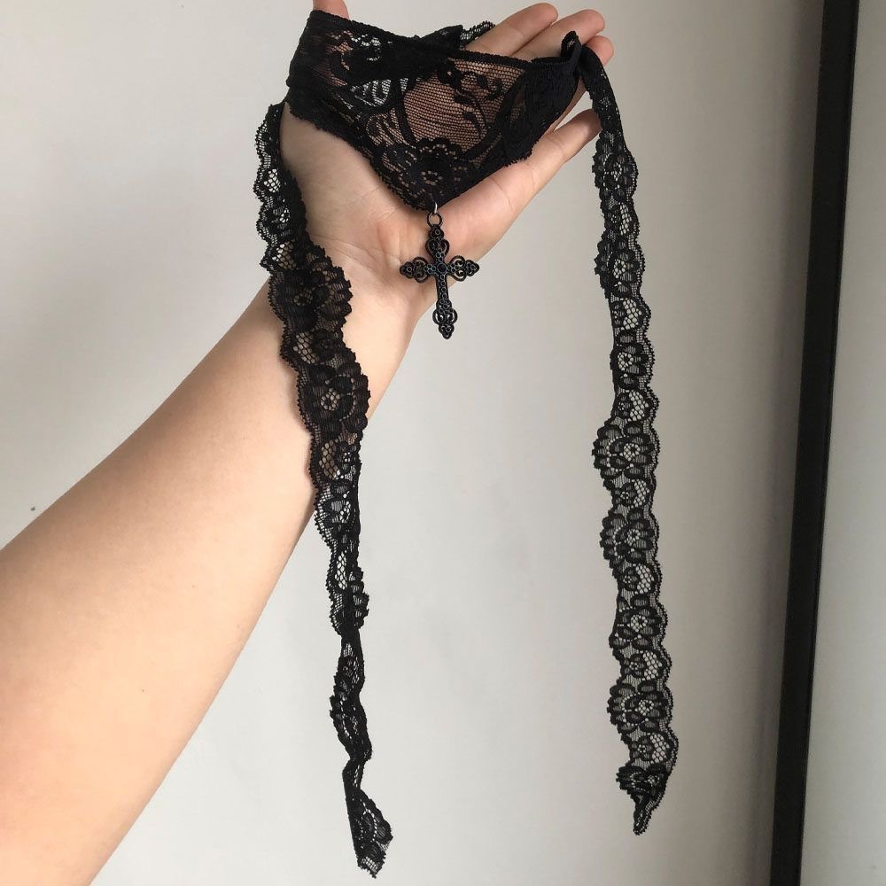 Colar Choker Longo de Renda Se - Women'S Victorian Accessories avaliação e preço