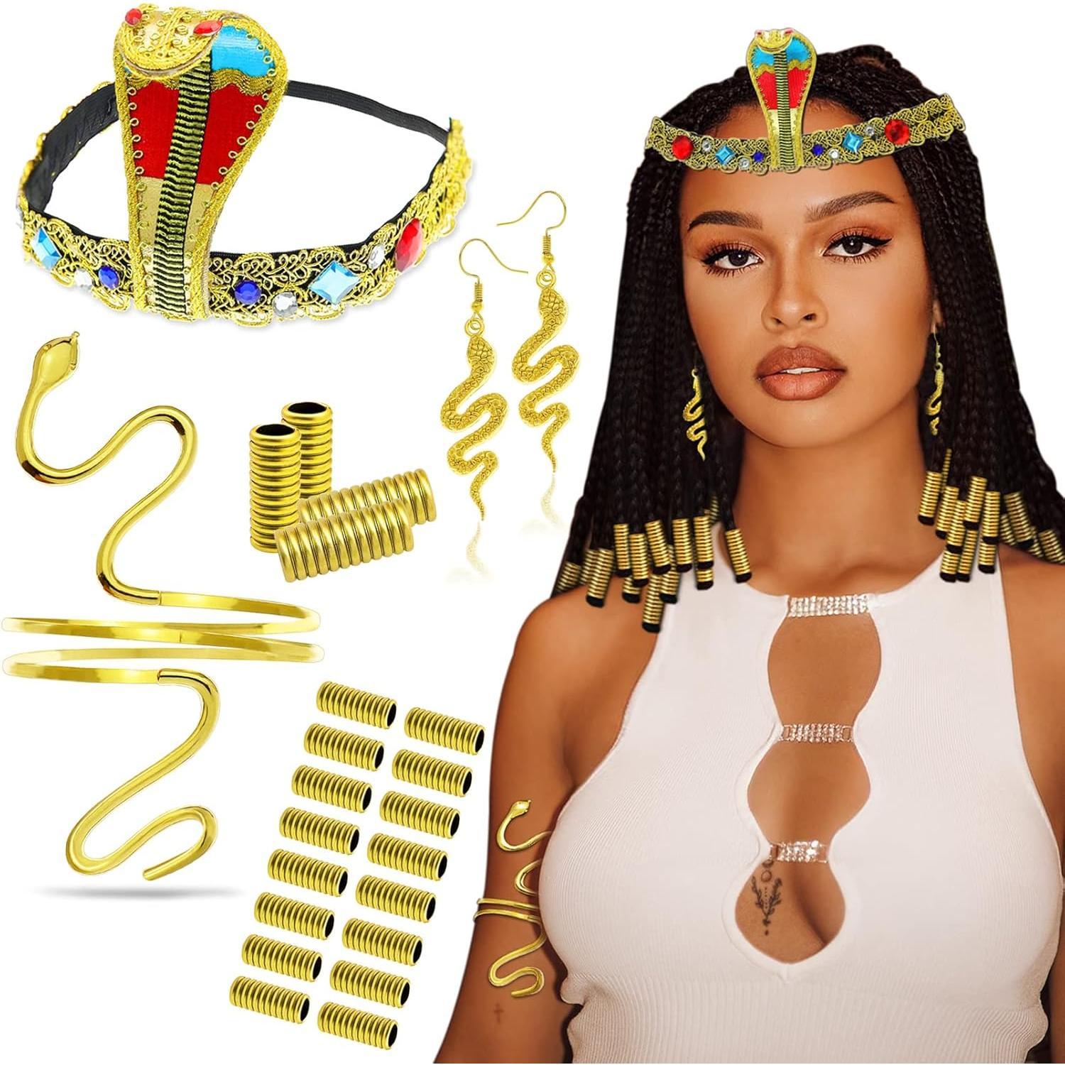 Acessórios de fantasia de cleó - Women'S Egyptian Accessories avaliação e preço