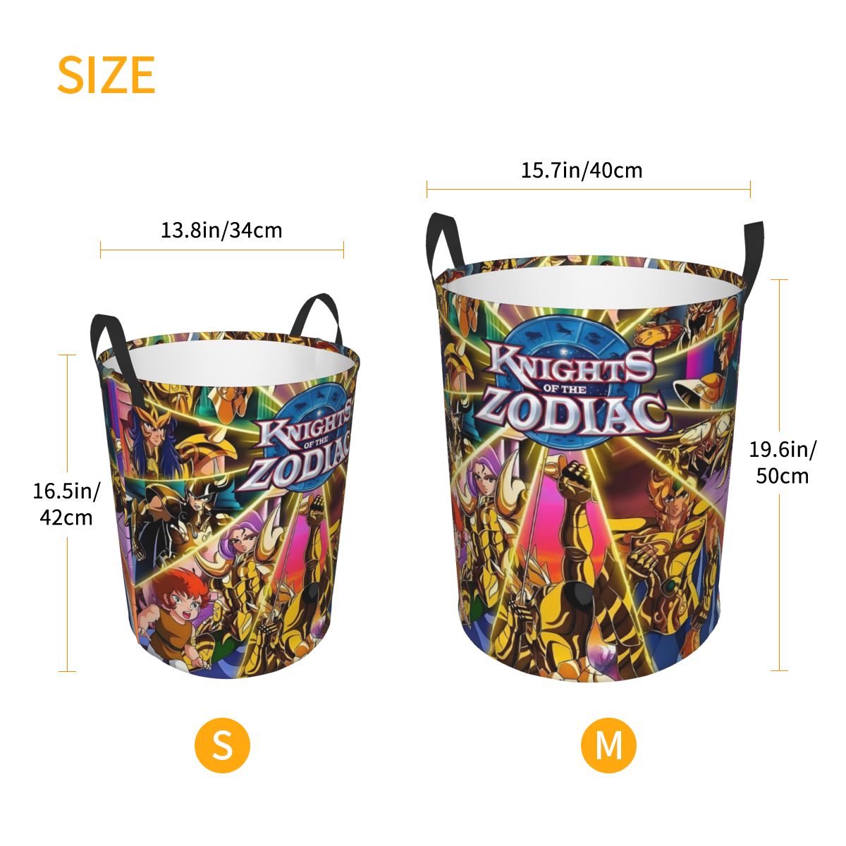 Cesto de roupa Saint Seiya Kni - Women Accessories Hamper avaliação e preço
