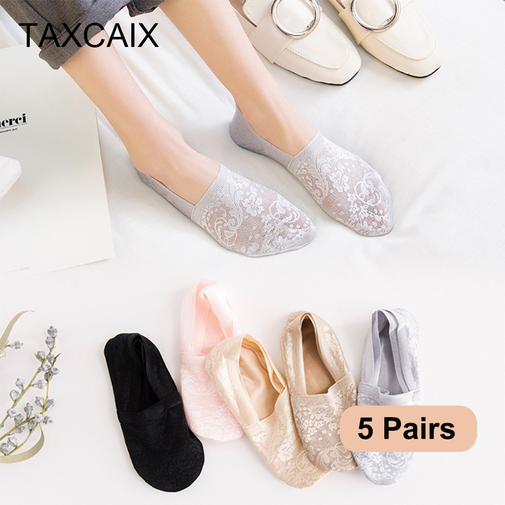 5 pares de meias femininas da  - Women'S Ankle Accessories avaliação e preço